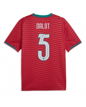 Billige Fotballdrakt Portugal Diogo Dalot #5 Replika Hjemmedrakt VM 2026 Kortermet Billige Fotballdrakt Portugal Diogo Dalot #5 Replika Hjemmedrakt VM 2026 Kortermet